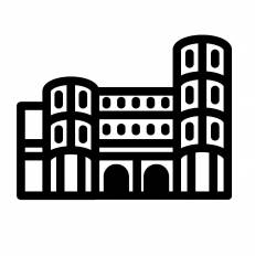 建物 シルエット イラストの無料ダウンロードサイト シルエットac