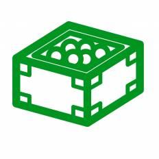 豆まき 緑 豆まきのシルエットイラスト 緑