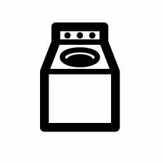 洗濯機 シルエット イラストの無料ダウンロードサイト シルエットac