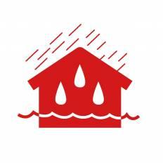 建物 赤 建物のシルエットイラスト 赤