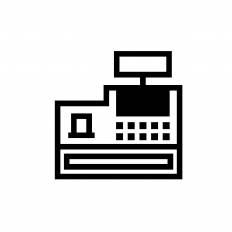 レジ シルエット イラストの無料ダウンロードサイト シルエットac