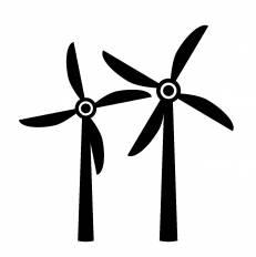 風力発電 シルエット イラストの無料ダウンロードサイト シルエットac