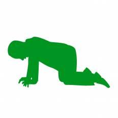 急ぐ人 緑 急ぐ人のシルエットイラスト 緑