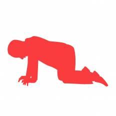 急ぐ人 赤 急ぐ人のシルエットイラスト 赤