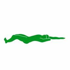 水泳 緑 水泳のシルエットイラスト 緑